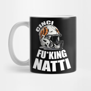 Cincinnati Bengals Helmet White Mug